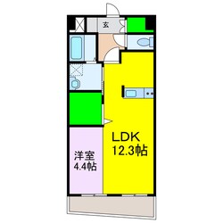 ロイヤル・ステージ樽味の物件間取画像